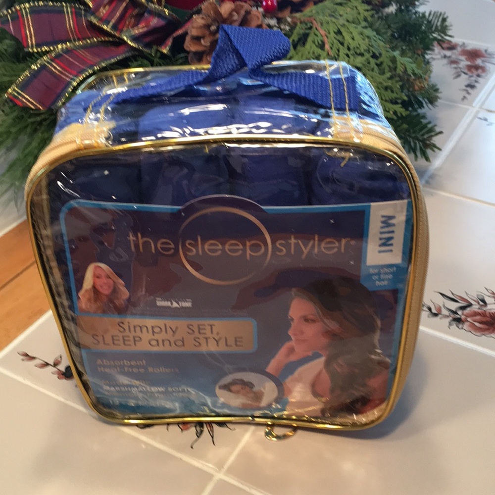 The Sleep Styler Mini curlers